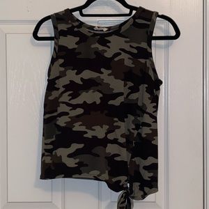 Camo tank top